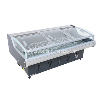 Sliding Glass Commercial Meat and Deli Display Fridge
